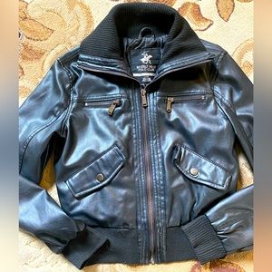Beverly Hills Polo Club Faux Leather Jacket